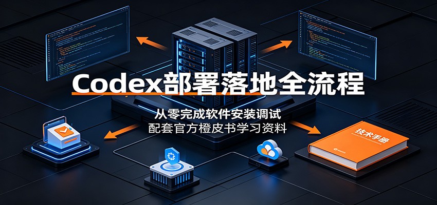 Codex部署落地全流程:从零完成软件安装调试,配套官方橙皮书学习资料-资源之家
